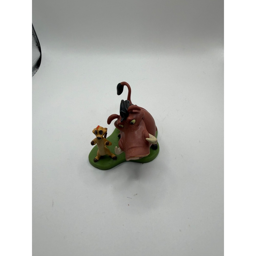 Disney Store Lion King Timon and Pumbaa PVC Figurine Collectible Toy Statue
